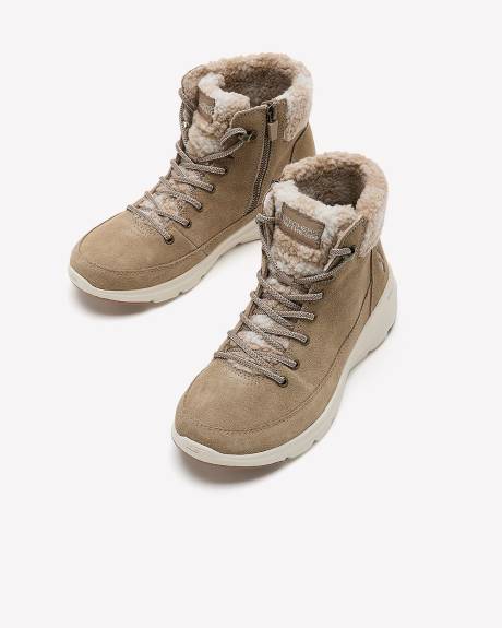 Wide Width, Glacial Ultra Lace-Up Winter Boot - Skechers