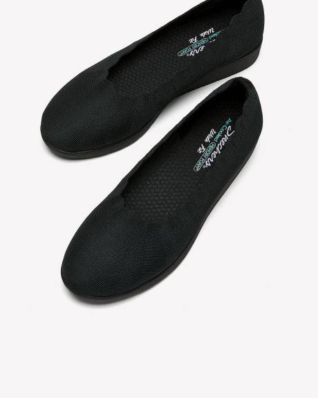 Wide Width Cleo Wedge Scalloped Skimmer - Skechers