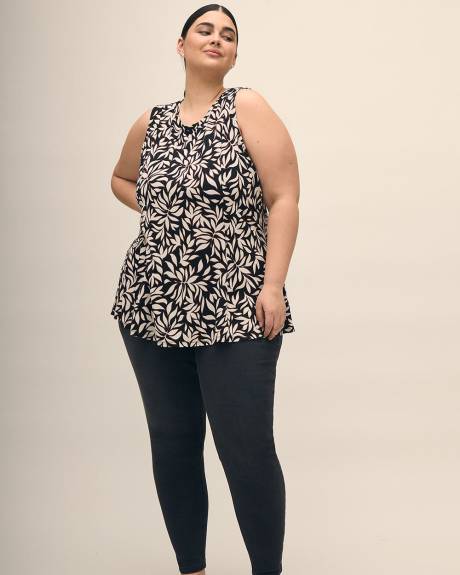 Haut long en tricot, coupe trapèze, tissu responsable - Essentiels PENN.