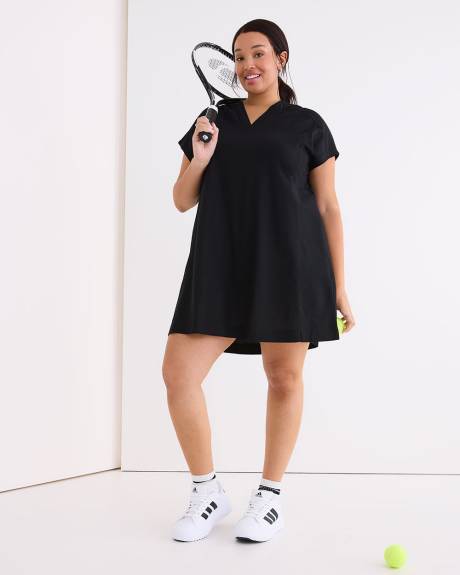 Robe cintrée et évasée avec capuchon - Active Zone