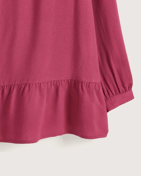 Petite, Tunic Blouse With Cord Detail - In Every Story