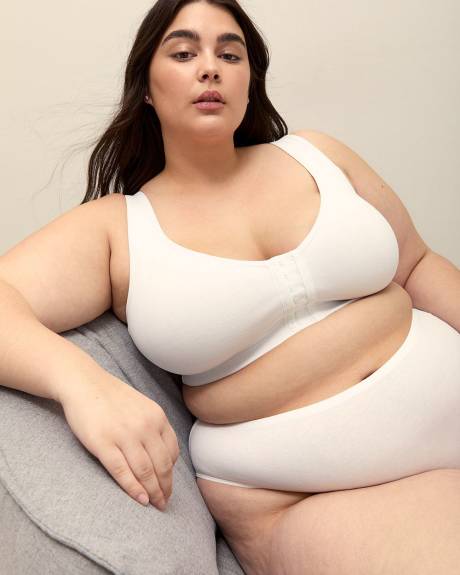 Soutien-gorge en coton à fermeture avant - ti VOGLIO