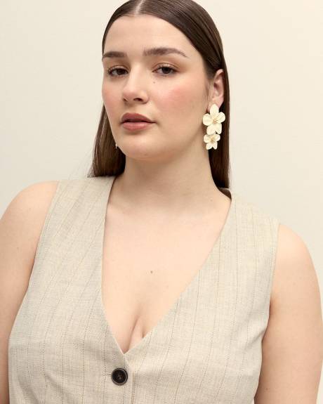 Long Sleeveless Vest - Addition Elle