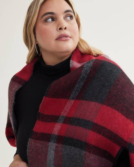 Plaid Cape