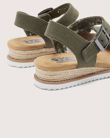 Sandale décontractée à une bande, pied large - Skechers