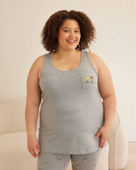 Camisole de nuit avec imprimé Snoopy - ti Voglio