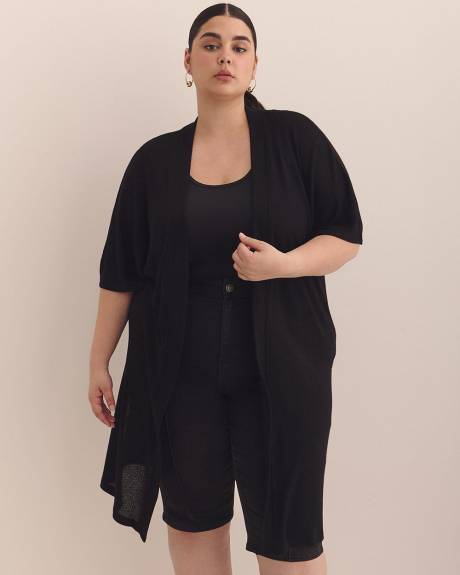 Extended-Sleeve Tunic Overpiece