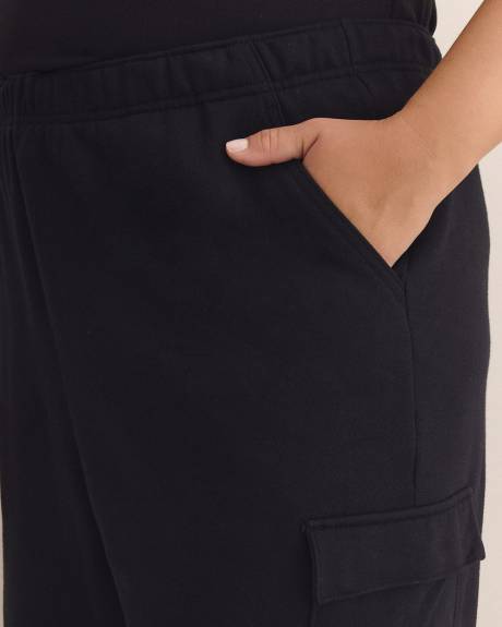 Black Aldermore Fleece Cargo Pant - Columbia