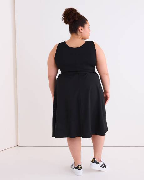 Responsible, Sleeveless V-Neck Dress - Active Zone