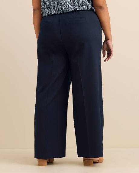 Pull-On Wide-Leg Pant
