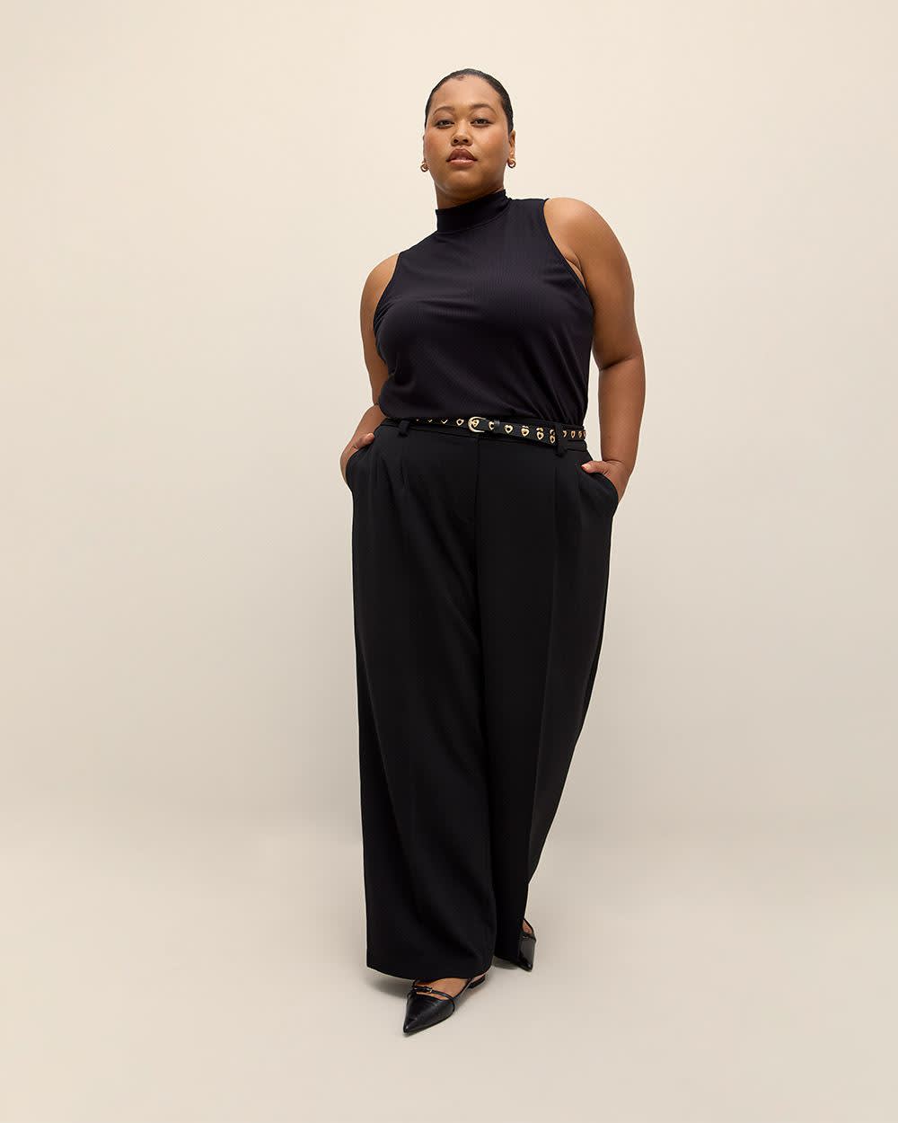 Pantalon urbain a jambe evasee Penningtons