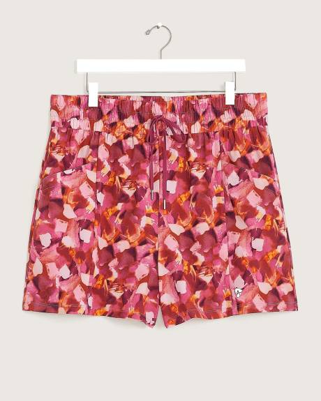 Responsible, Printed Pull-On Short - Active Zone