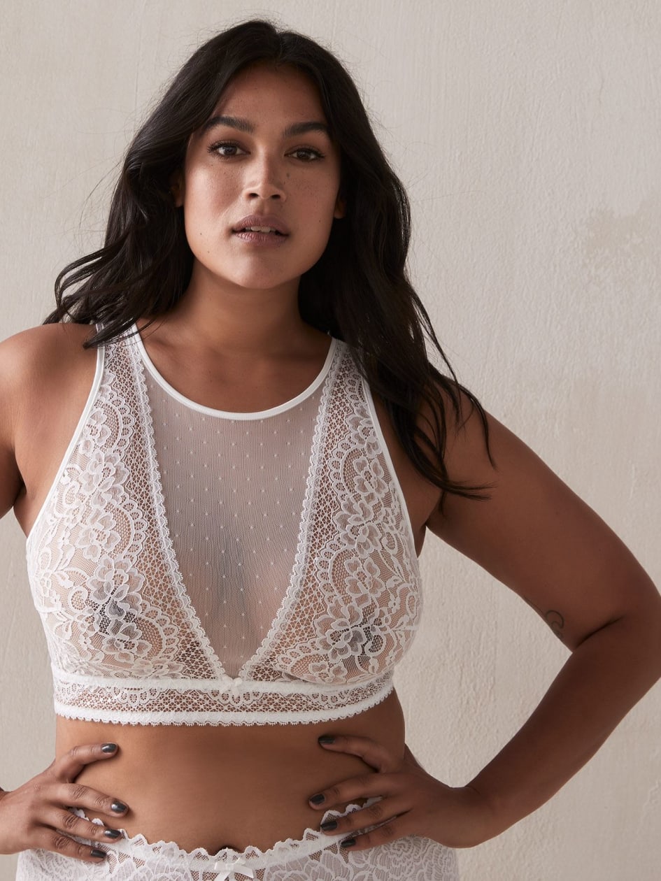 Lace Knit Bralette - ti Voglio