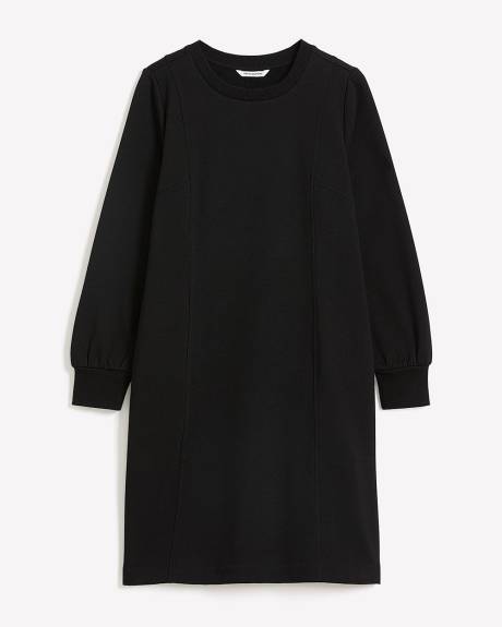 Robe-chandail à coutures princesses