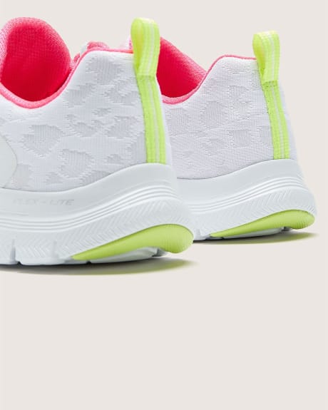 Espadrilles Athletic Flex Appeal 4.0 Lace, pied large Skechers