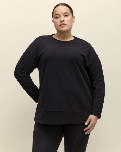 Black French Terry Tunic - Active Zone
