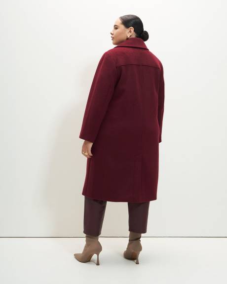 Double-Breasted Coat - Addition Elle
