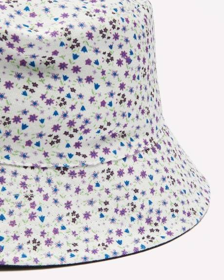 Reversible FloralPrint Bucket Hat Penningtons