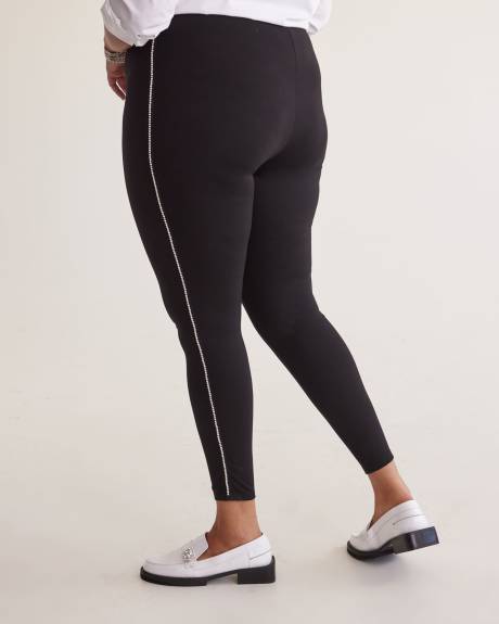 Black Ponte de Roma Fashion Legging - PENN. Essentials
