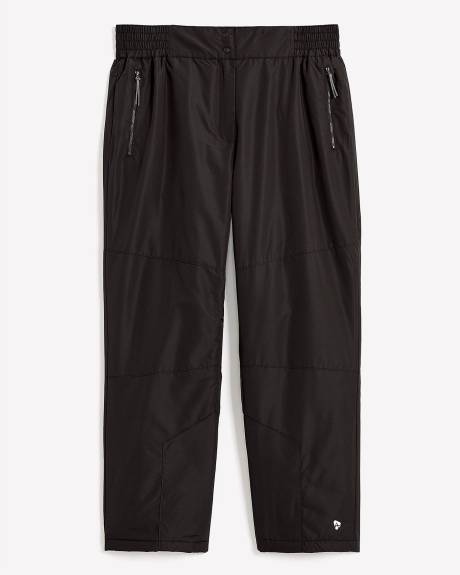 Pantalon de neige uni, tissu responsable - Active Zone