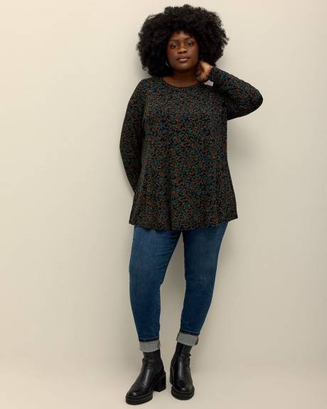 Responsible, Long-Sleeve Princess Cut Tunic