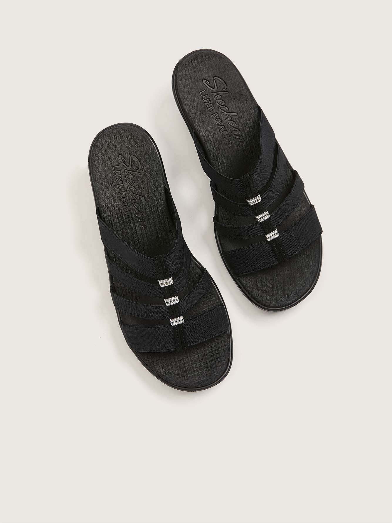sandales compensées pieds larges
