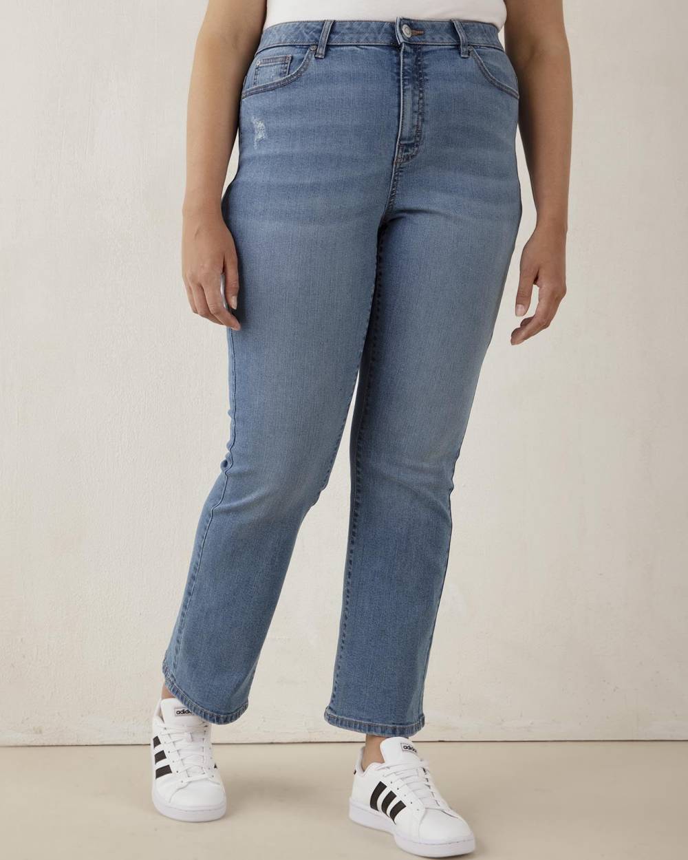 Responsible Petite Curvy Fit Bootcut Jeans d C Jeans
