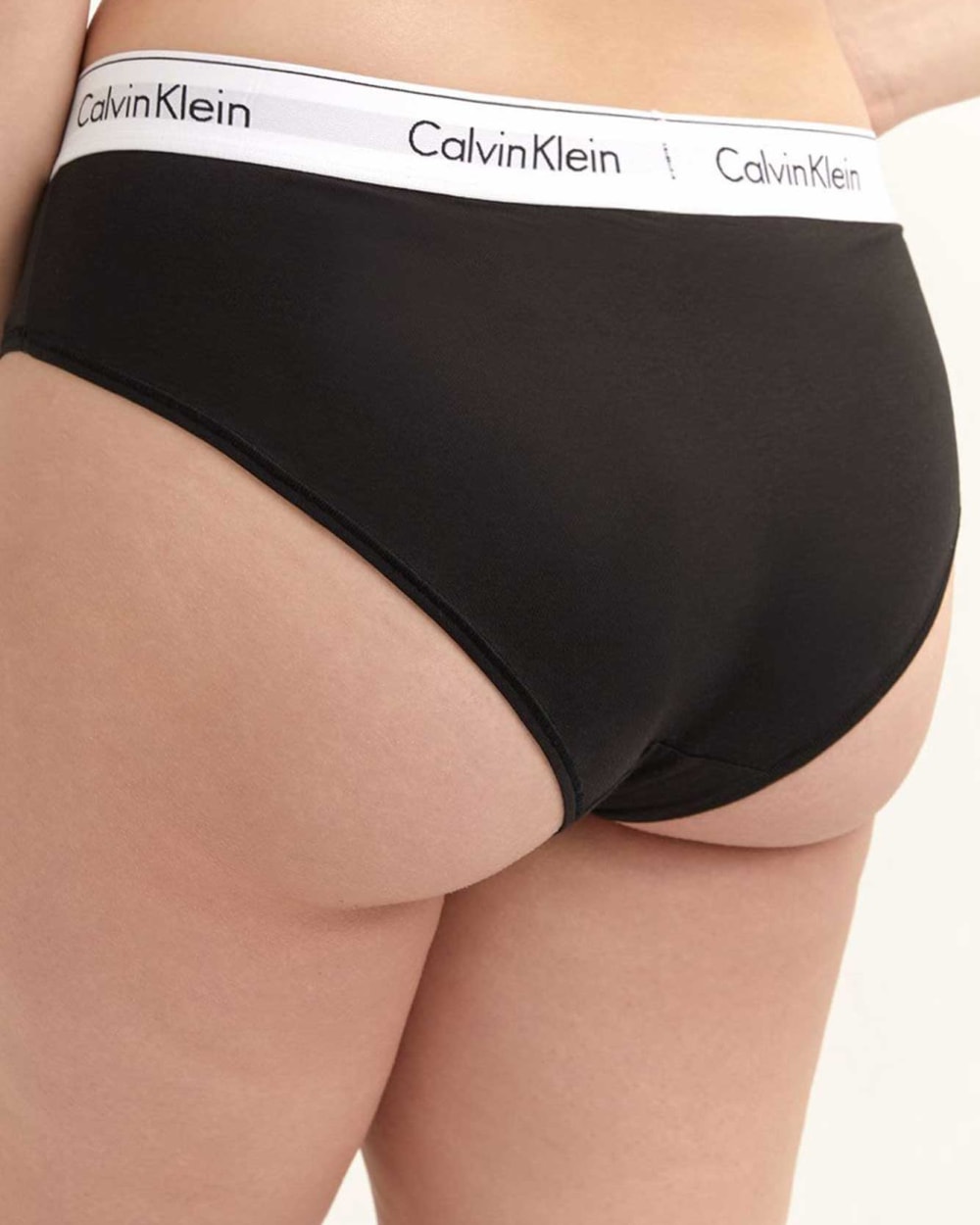 Culotte garçonne unie en coton - Calvin Klein