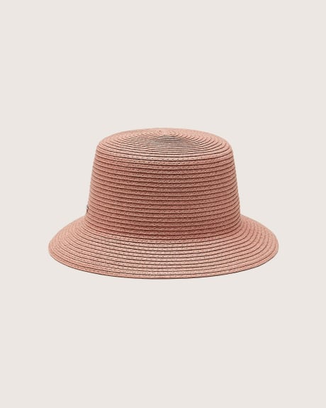 Chapeau bob en paille tressée - Canadian Hat