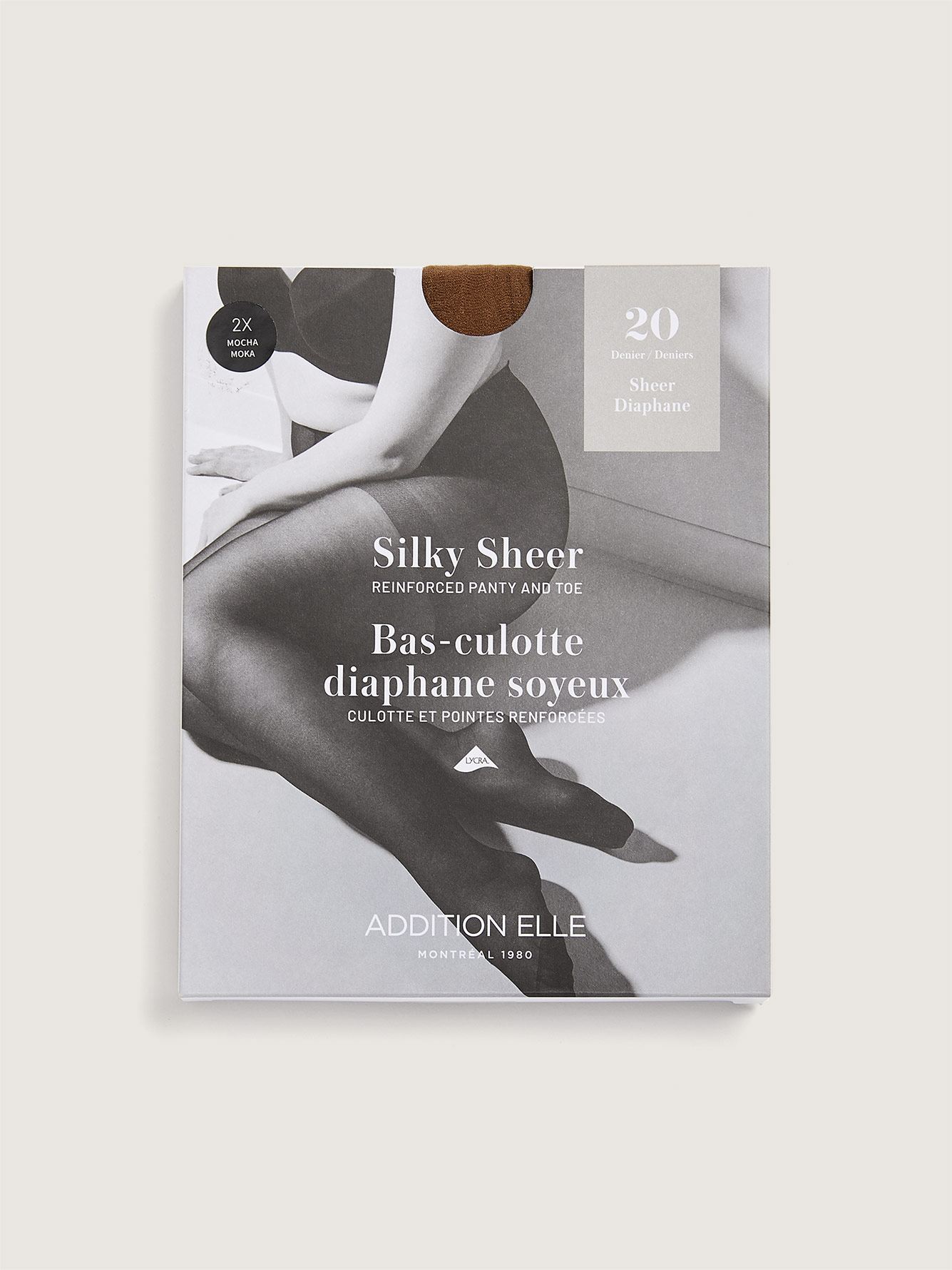 Silky Sheer 20D Nylons - Addition Elle