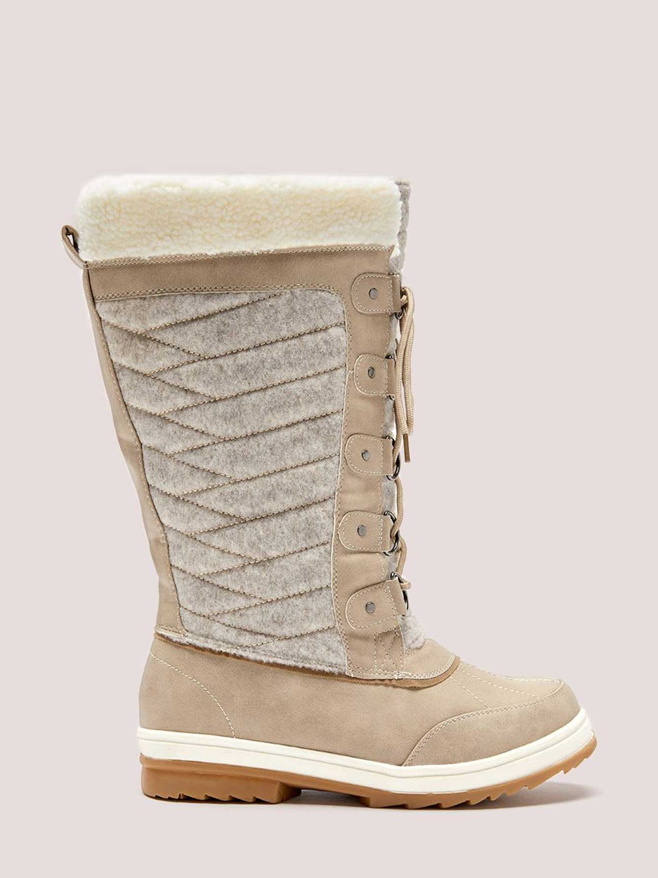 wide calf snowboots