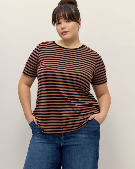 Responsible, Printed Modern-Fit Tee - Addition Elle - PENN. Essentials