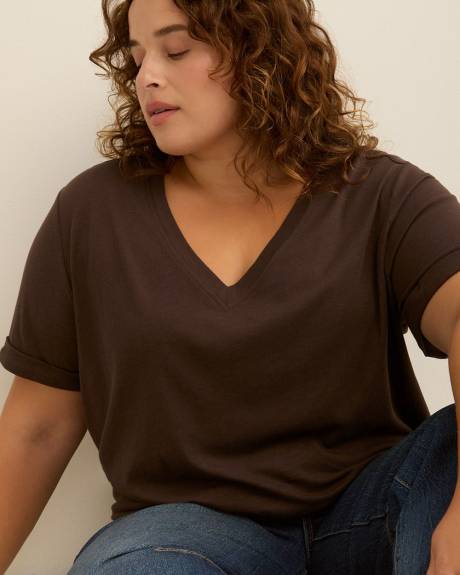 T-shirt coupe boyfriend, tissu responsable - Essentiels PENN.