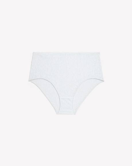 Culotte classique à imprimé floral avec élastique picot à la taille - ti Voglio