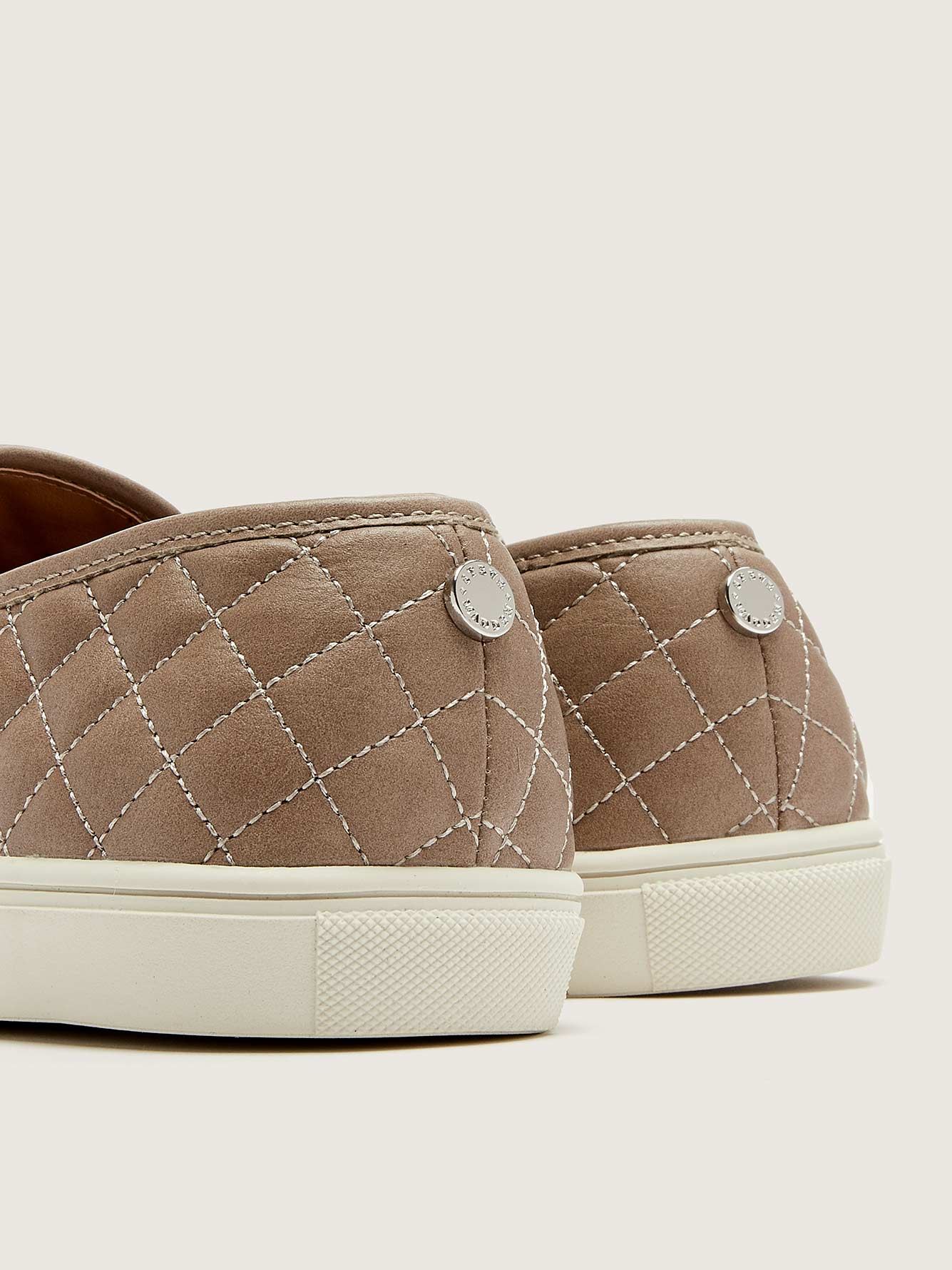 steve madden quilted slip on