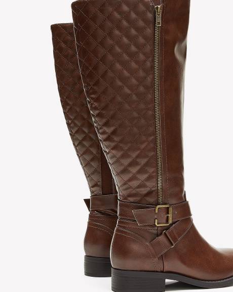 Extra Wide Width, Tall Quilted Boots