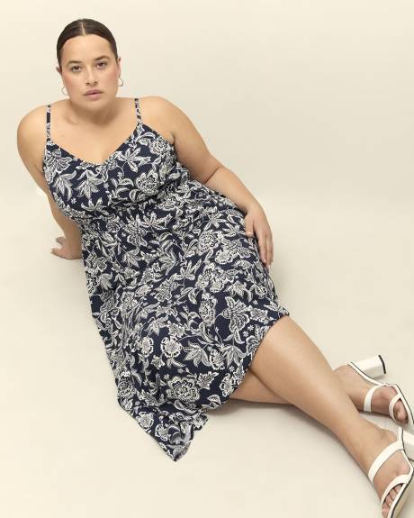 Responsible, Printed Sleeveless Maxi Dress