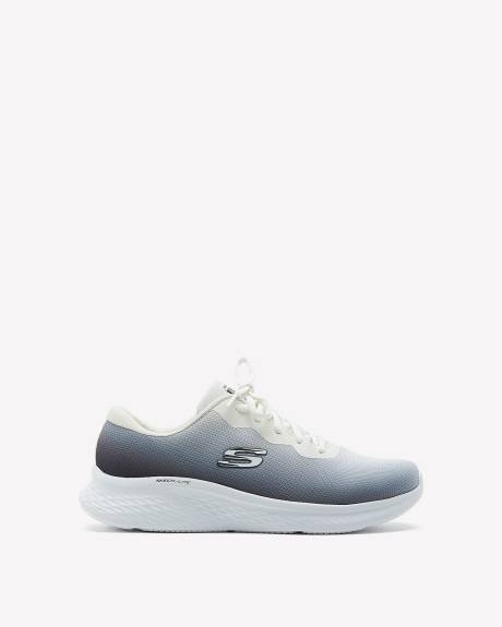 Wide Width, Lace-Up Sneakers in Ombre Mesh with Air-Cooled Memory Foam - Skechers