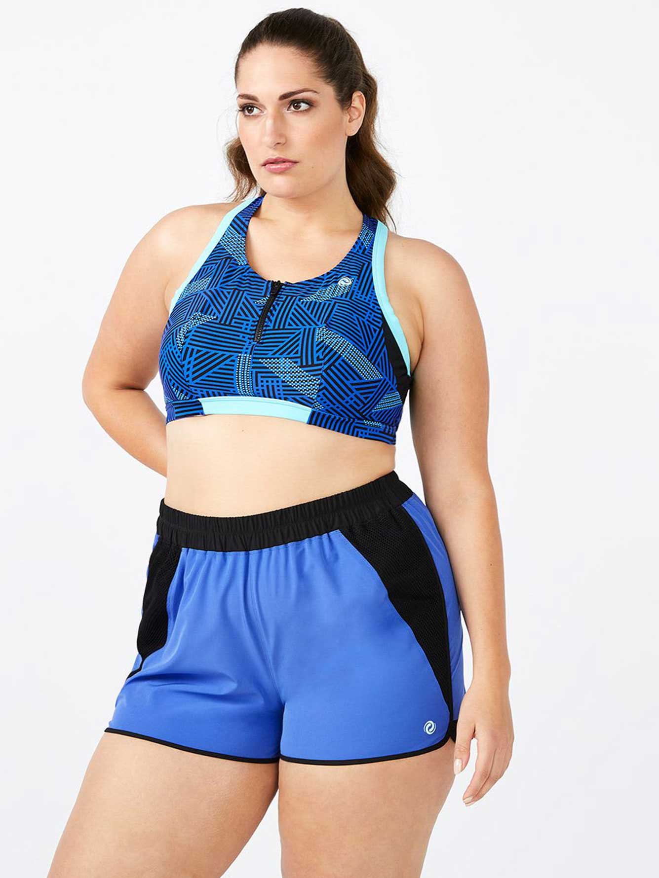 women's swim crop top