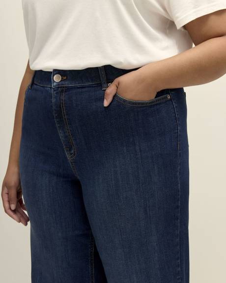 Responsible, Petite, Curvy-Fit Wide-Leg Jeans - d/C Jeans
