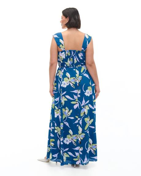 Fit and Flare Sleeveless Maxi Dress - Addition Elle