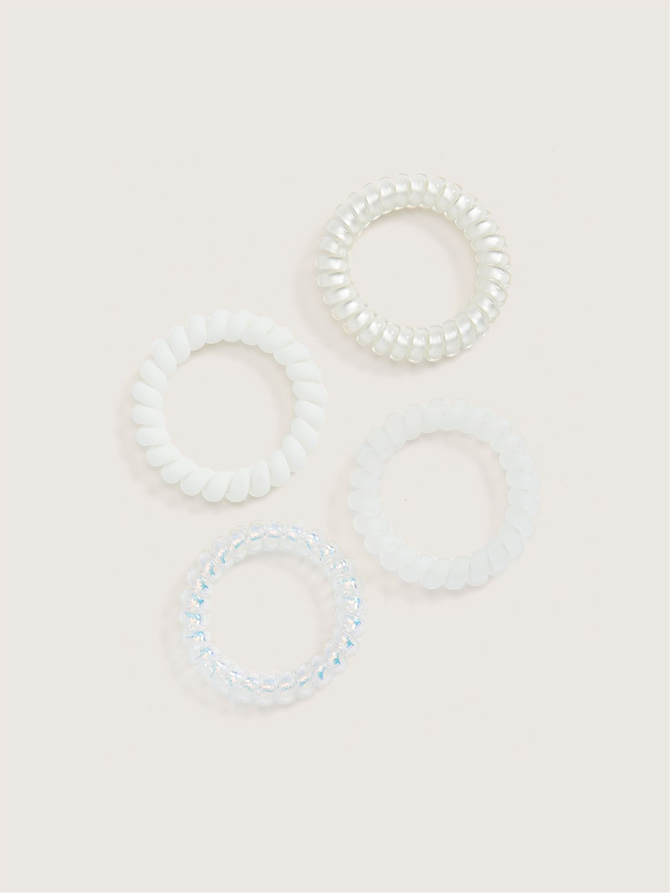 Coil Hair Elastics, Set of 4 Penningtons