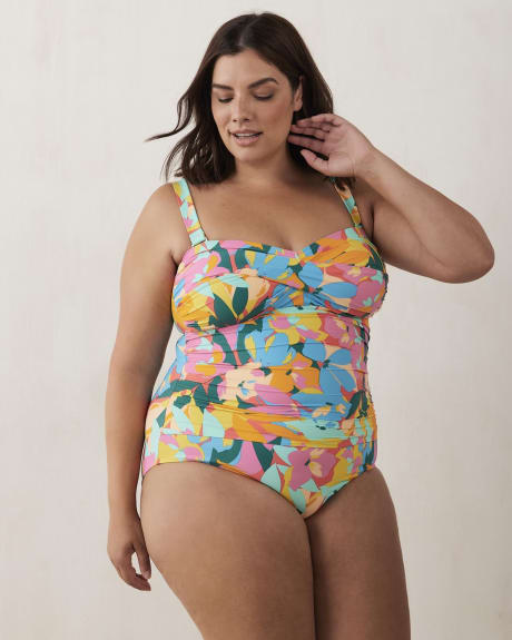 One-Piece Swimwear with Tropical Print - Anne Cole