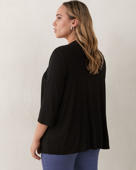 Responsible, Scoop Neck Tunic With Smocking Details - In Every Story