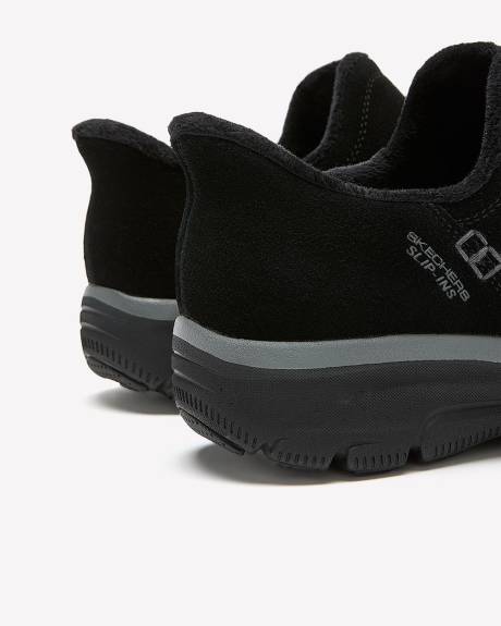 Wide Width, Suede Modern Hour Slip-On Bootie - Skechers