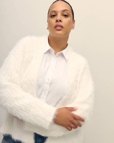 Hairy Open Cardigan
