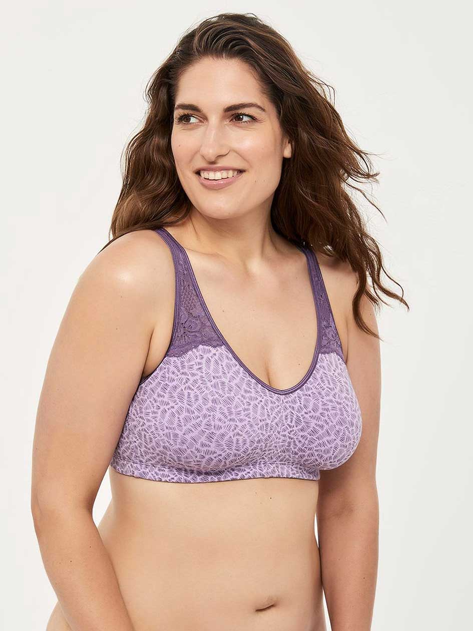 Plus Size Wirefree Cotton Bras Plus Size Bras Penningtons