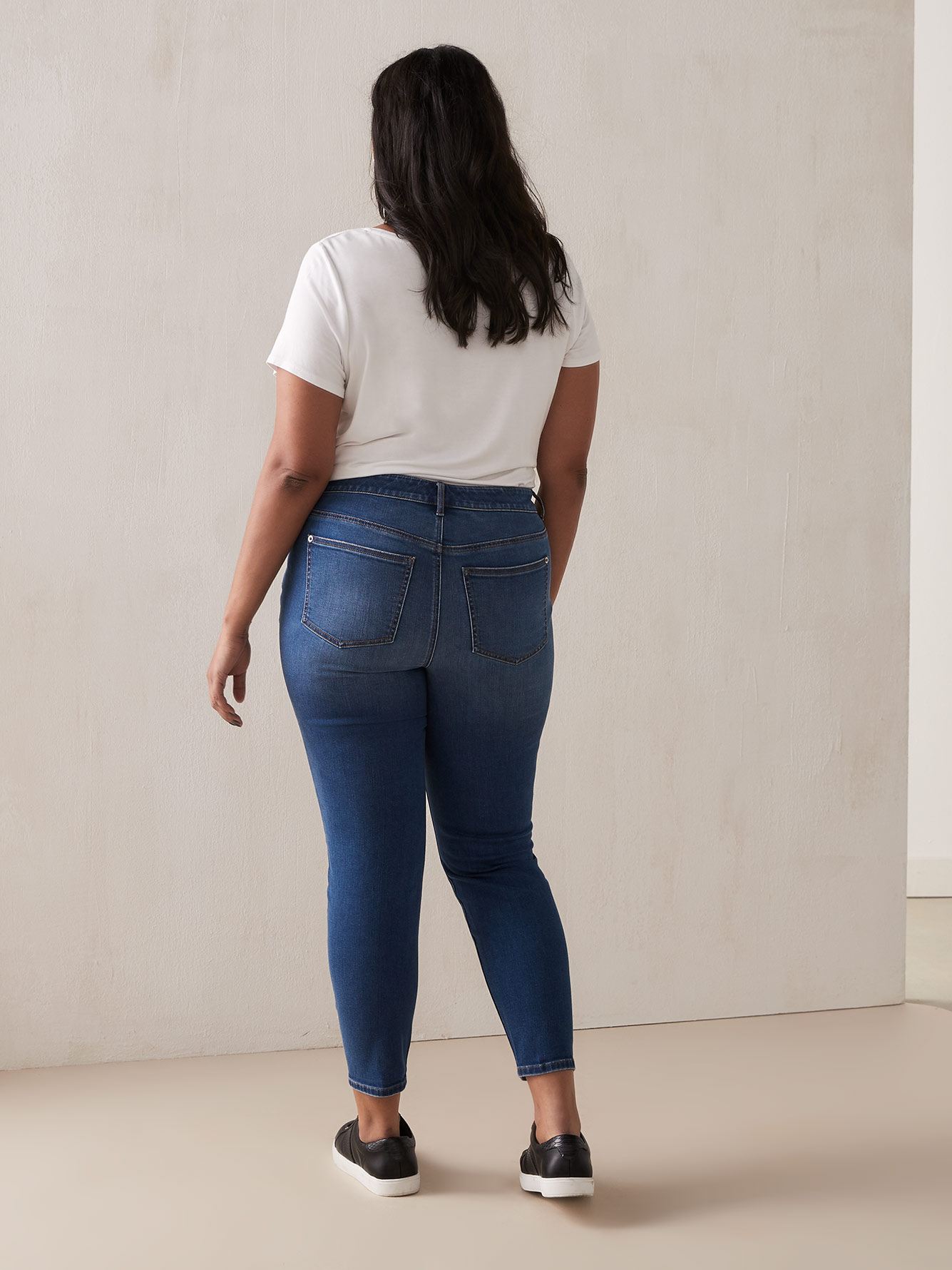 Skinny Medium Wash Jean - Addition Elle | Penningtons