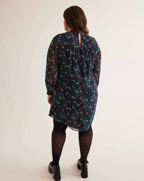Lightweight A-Line Smocked Dress