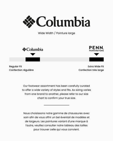 Botte courte d'hiver matelassée Minx IV, pied large - Columbia